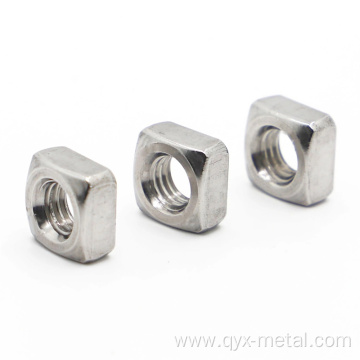 Custom GR5 Titanium Square Nut for Automotive Application